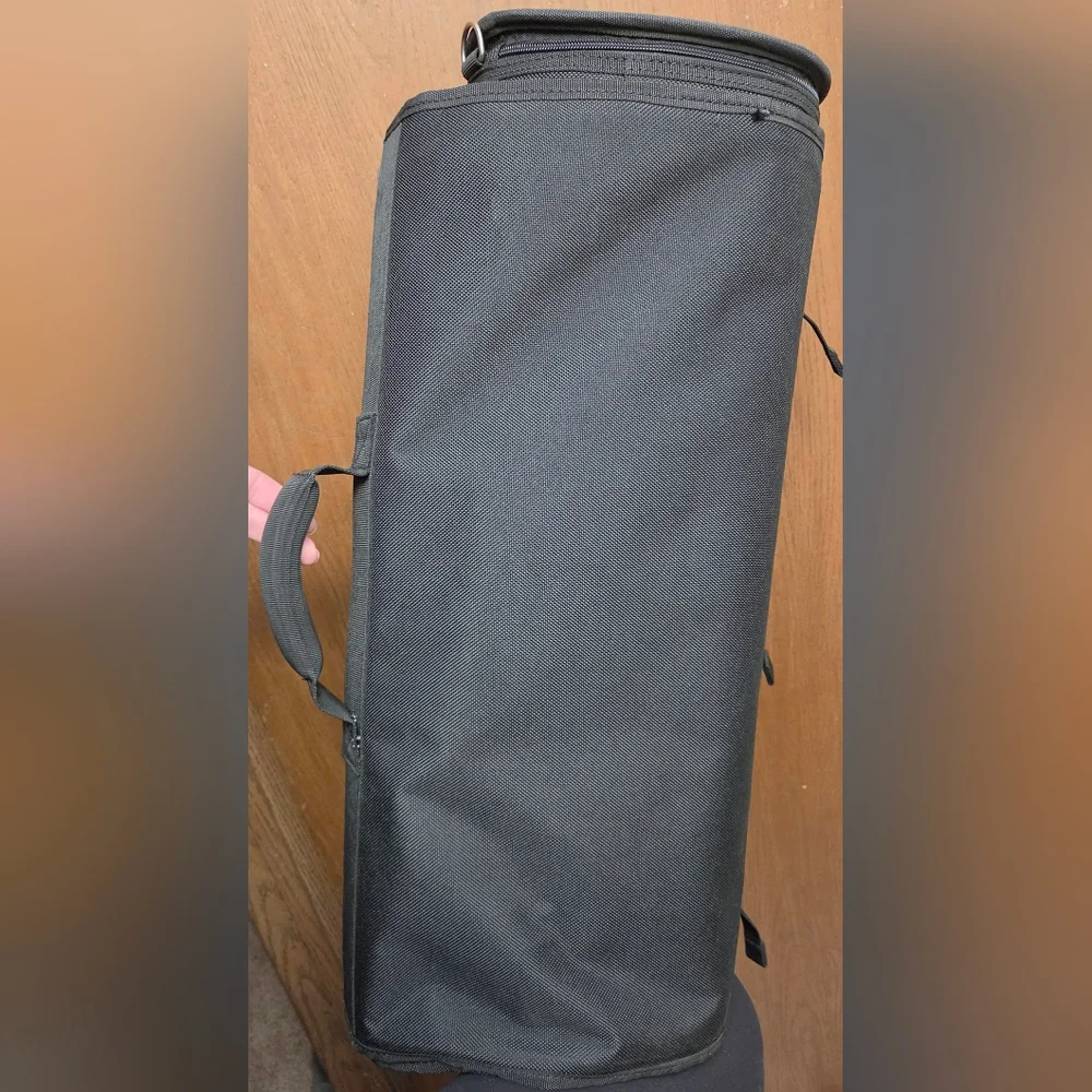 Bankroll Convertible Black Garment Storage Bag with Carry Handle